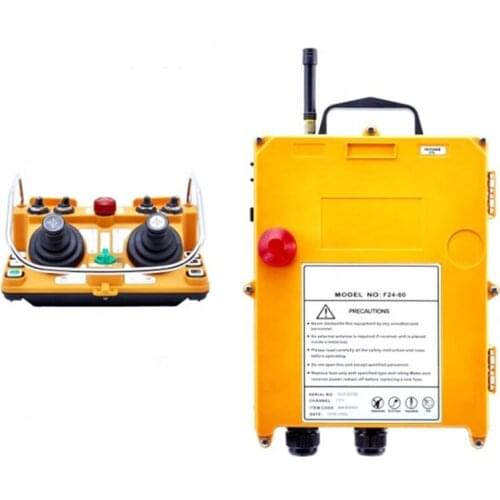 Original TELECRANE Wireless Industrial Remote Controller Electric Hoist Remote Control 1 Transmitter + 1 Receiver F24-60