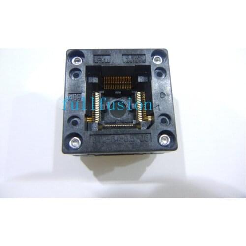 OTQ-64-0.5-06 QFP64P 0.5mm Pitch Enplas IC Test Socket TQFP64P Burn in Socket