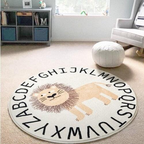 Bubble Kiss Kid Room Thicker Round Carpets For Living Room Fluffy Bedroom Rugs Nordic Floor Mat Home Decor Children Gift Salon