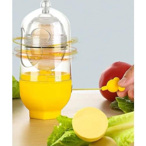 Manual household egg puller egg yolk protein mixer egg golden egg thrower kitchen tools