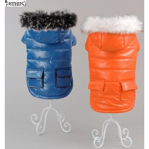 Dog Winter Apparel Dog Jacket For Winter Pet Puppy Clothes Small Large Clothing Waterproof Winter Warm Hooded Large Dog XS-XXL