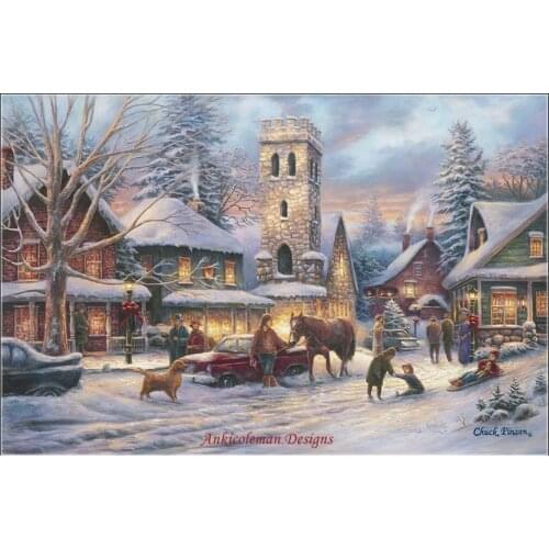 Embroidery Counted Cross Stitch Kits Needlework - Crafts 14 ct DMC Color DIY Arts Handmade Decor - Love Runs Deep