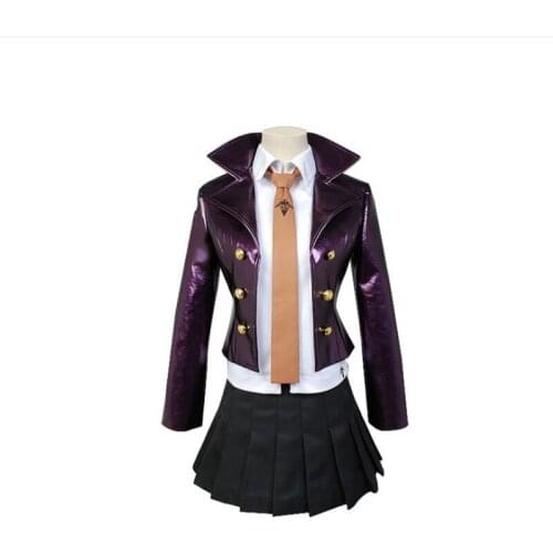 Star Workshop Danganronpa Dangan-Ronpa Kyoko Kirigiri Cosplay Costume Dress Jacket For Women Halloween Carnival Party Suits