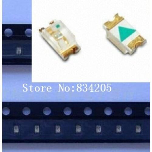 0805 2012 jade green SMD LED Light Beads