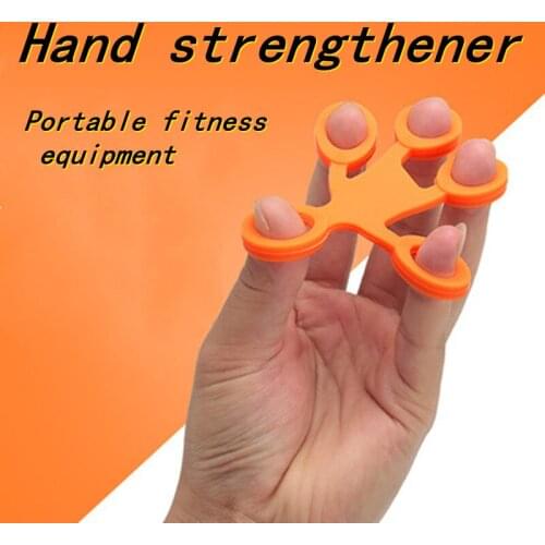 1Pcs Silicone Hand Expander Finger Hand Grip Finger Training Stretcher Trainer Strength Resistance Bands Wrist Exercise Fitness