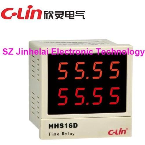100%New and original HHS16D C-Lin Intelligent time relay AC220V