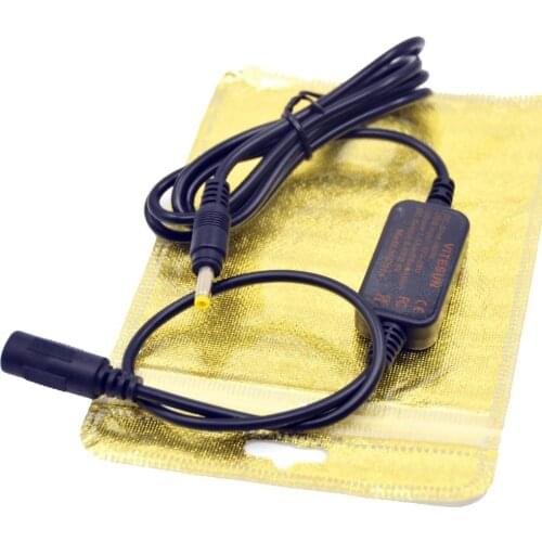 12V-24V stpe-down cable for Lumix DMW DCC6 DCC8 DCC9 DCC11 DCC12 DCC15 DC Coupler DMW BLC12 BLG10 BLF19 BLH7 dummy battery