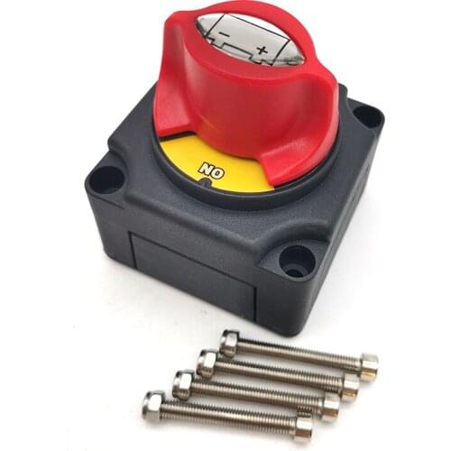 300A 12/24V Car RV Battery Isolator Disconnect Switch For Marine Boat ATV Vehicles