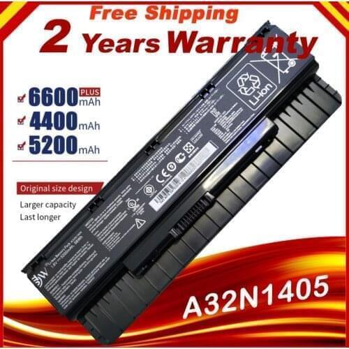 New laptop battery A32N1405 For Asus G551 G551J G551JK G551JM battery for laptop G771J G771JK N551J N551JW N551JM N551Z N551ZU