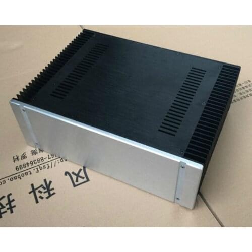 Aluminum 4315 Class A power amplifier Enclosure/chassis/case 430*150*311 with heatsink