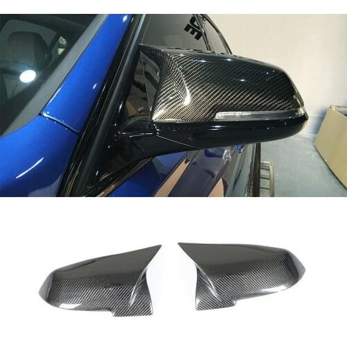 Carbon Fiber Car Rear View Mirror Cover Cap For Bmw F20 F21 F22 F23 F30 F32 M3 Side Mirror Cover Trim