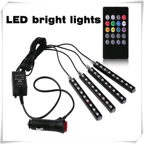 Car Styling LED Atmosphere lamp Car accessories For jeep renegad hyundai solaris fiat 500 lifan x60 opel insignia volvo subaru