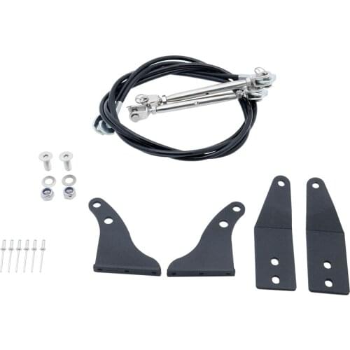 For Jeep Wrangler JK 2007-2017 Obstacle Eliminate Rope Protector Deflect Low Hanging Branches Brush