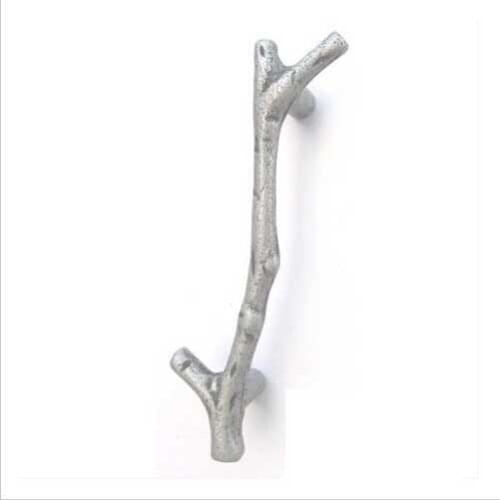 Exclusive new design Zinc alloy antique silver bough cabinet handle, Drawer Pulls(C.C.: 96 mm, Length: 121 mm)