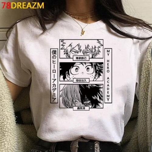 My Hero Academia T Shirt Men Kawaii Summer Tops Tshirt Boku No Hero Academia Graphic Tees Japanese Anime T-shirt Male