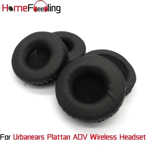 Homefeeling Ear Pads For Urbanears Plattan ADV Wireless Headset Earpads Round Universal Leahter Repalcement Parts Ear Cushions