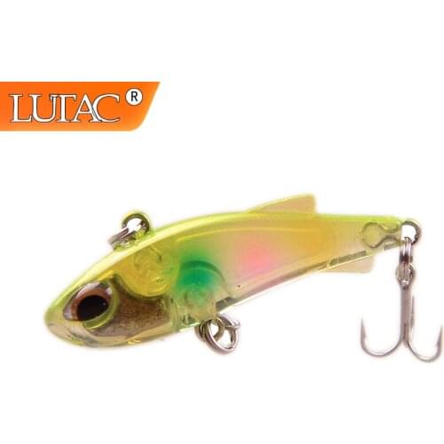 Swimbaits Lutac VIB Vibration Fishing Lure Wobblers 40mm 4.2g VMC Pesca Artificial Tackle