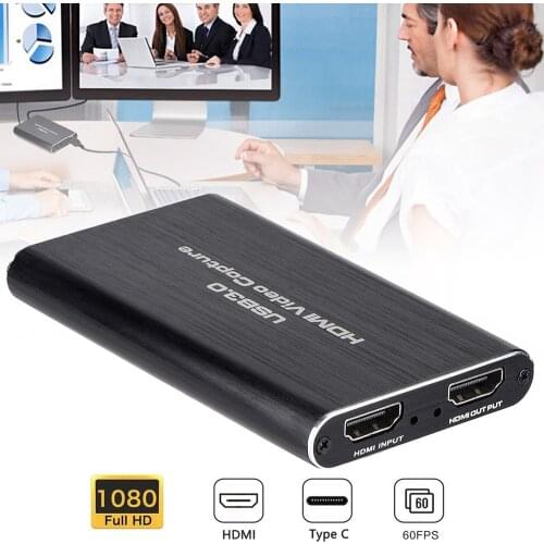 4K HDMI Game Capture Card USB 3.0 1080P HD Video TV Tuner Cards Apparaat Voor Streaming Live-uitzendingen Video-opname