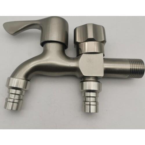 New spanner type before and after drawing multifunctional splash-proof wall pipe washing machine faucet