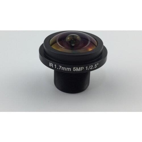 5.0MP CCTV Lens For IP AHD Camera M12 1/2.5 1.7mm/4mm/6mm/8mm/12mm/16mm Full HD Security Surveillance