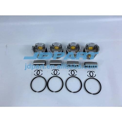 4M40 Engine Piston With Cylinder Piston Rings For Mitsubishi