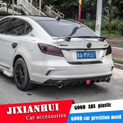 For morris garages MG6 Spoiler 2016-2019 For MG6 gt Spoiler TF ABS Material Car Rear Wing Primer Color Rear Spoiler