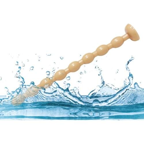 68UD Extra Long Chain with 8 Balls Plug with Beads for Men and Women