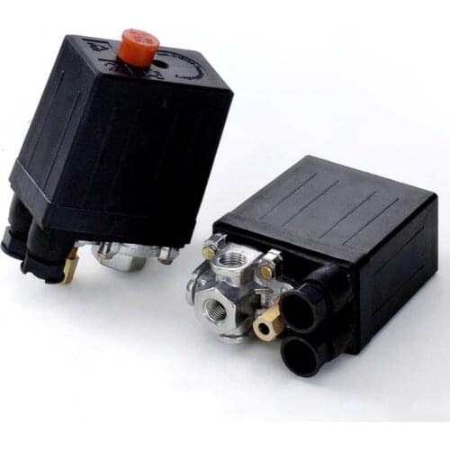 Heavy Duty Air Compressor Pressure Switch Control Valve 90-120PSI 1/4 Port