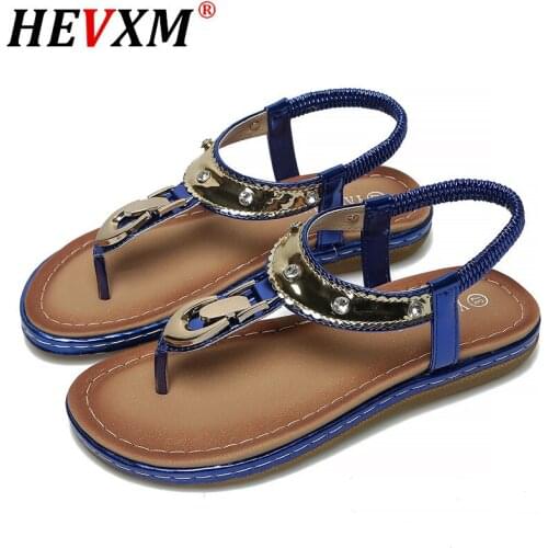 Womens sandals 2021 fashion high quality Rhinestone women flip flops womens shoes in a casual style, summer beach shoes