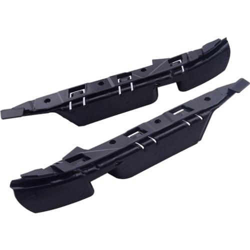 1Pair Car ABS Front Bumper Guide Supports Brackets 51117033705 51117033706 29.7cm Fit For BMW 5Series E60 E61 Accessories