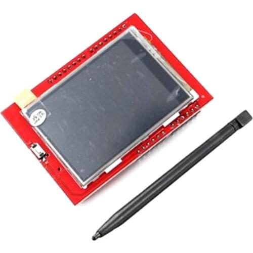 2.4 Inch TFT Shield ILI9341 HX8347 240320 Touch Board 65K RGB Color Display Module With Touch Pen For Arduino for UNO