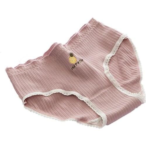 5PCS/LOT Cotton Panties For Woman Underwear Sexy Panty Lingeries Cueca Calcinhas Comfort Briefs Intimate M-XXL Girls Underpants