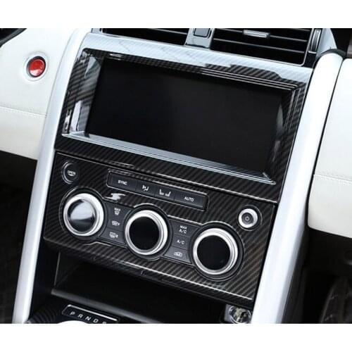 For Land Rover Discovery 5 HSE Car Volume GPS Navigation Frame Cover Trim Bezel Styling Sticker Auto Interior Parts ABS Newest