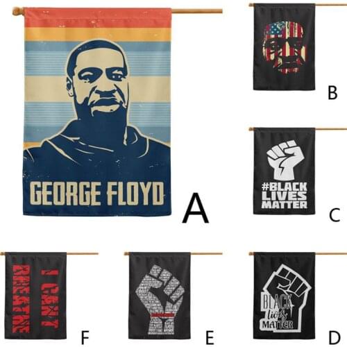 Human Rights Flag Pride Peace Courtyard Flag Hanging Flag I Can't Breathe Black Lives Matter Flag