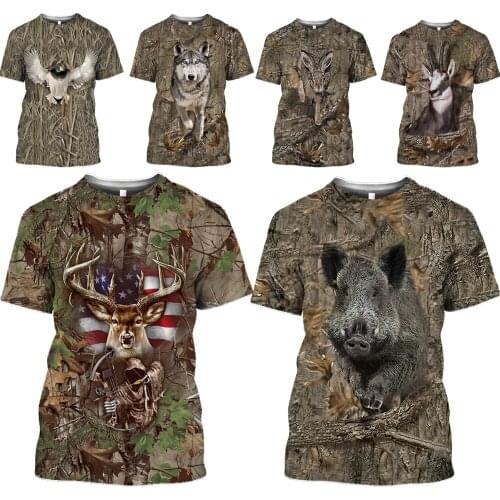 Mamba Top Hunt Tshirt Men Hunter Game Pheasant Wildlife Fun 3D Print Wild Boar T Shirt Reed Hide Pigeon Cosplay Women Sportswear