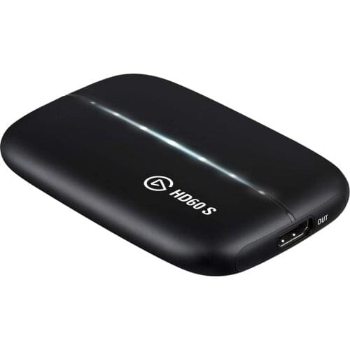 Elgato HD60 S capture card, 1080p 60 capture, delay gateway, Ultra-low latency, PS5, PS4 Xbox series X/Xbox USB 3.0
