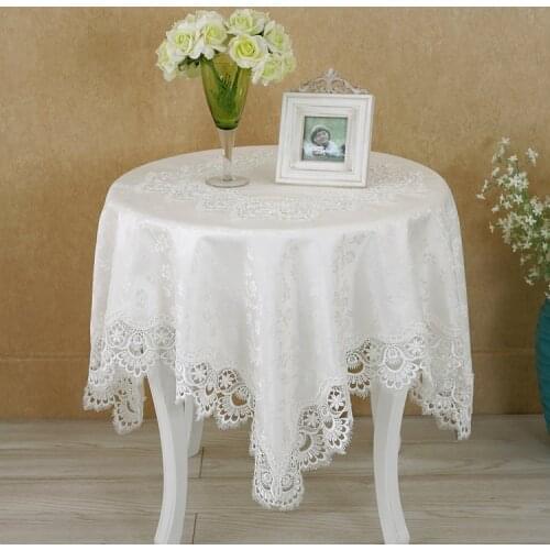Table wine table cushion chair cushion lace lace tablecloth European small tea table seat cushion TV cabinet