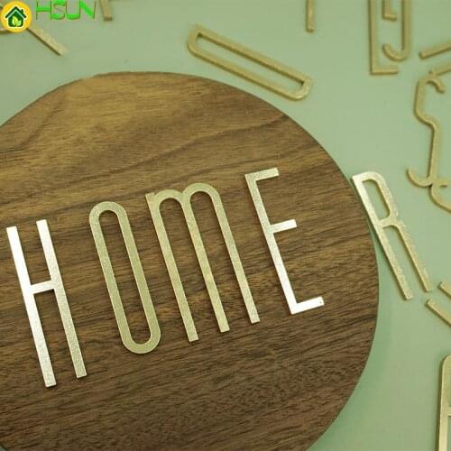 Brass Letters House Number DIY Name Wall Decorative Letter Workshop Business Name Hotel Company Sign Letter Brass Number