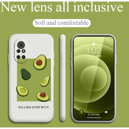 Sweet Orange Phone Case For Huawei Nova8 8Pro 8SE Nova 7 7Pro 7SE 6 6se 5 5Pro 5Z 5I 5Ipro 5T 4 4E Silicone Cover