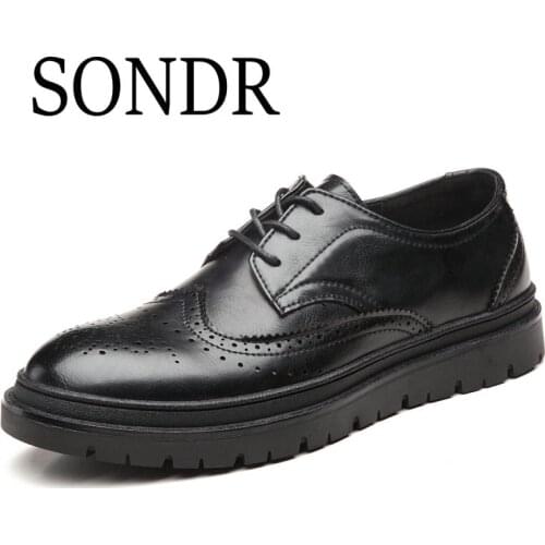 SONDR 2020 mens spring and autumn new Korean casual shoes low-top Brock shoes men LD-01
