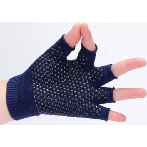 New Half Finger Grip Gloves Building Strength Bike Cycling No-slip Yoga Gloves