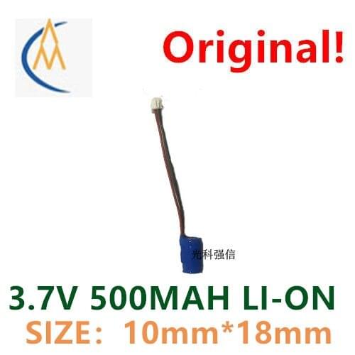 New genuine KX cr10180 rechargeable lithium battery with sufficient capacity 3.6v/3.7v 500mah 2.54 led small test