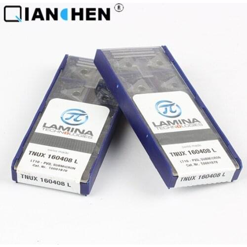 Genuine original high quality high-performance LAMINA TNUX 160408 L LT1000 (10pcs/lot) tungsten Carbide Cutting tools inserts
