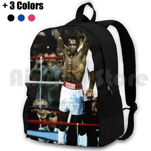 Sugar Ray Leonard Outdoor Hiking Backpack Waterproof Camping Travel Boxing Fighting Sports Sports Sports Sugar Ray Leonard