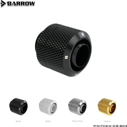 Barrow G1/4" 3/8" 9.5/12.7mm 10/13mm Joint Fitting Connector THKN-3/8-B03