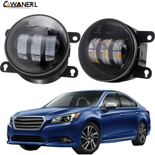 Fog Light Assembly Car Front Bumper LED Fog Lamp DRL H11 12V For Subaru Legacy 2010 2011 2012 2013 2014 2015 2016 2017 2018
