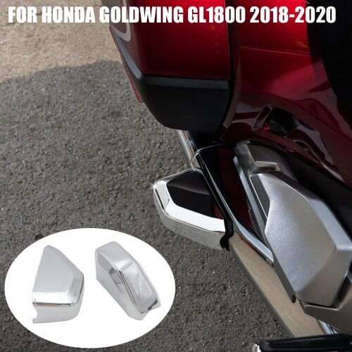 Saddlebag Guard Covers For Honda Goldwing GL1800 2018 2019 2020 Motorcycle Chrome Accessories ABS Plastic