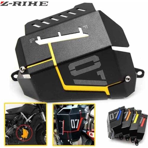 For Yamaha MT-07 FZ 07 mt 2014 2015 2016 motorcycle Coolant Recovery Tank Shielding Guard Frame Cover Protector For Yamaha MT-07