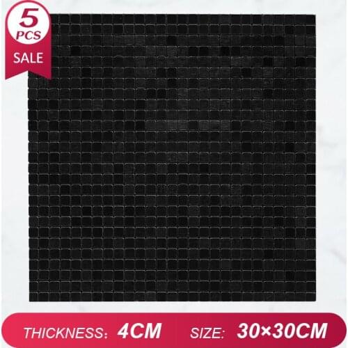 1/5PCS Self-Adhesive Tile Wallpaper for Walls Stickers Home Furniture Decor For Kitchen Bedroom Bathroom TV Back Panel Fireproof