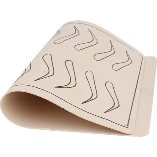 1pcs Tattoo Practice Skin Sheet for Microblading Eyebrow Silicone Training Skin Eyebrow for Beginner Tattoo Supply Accessories